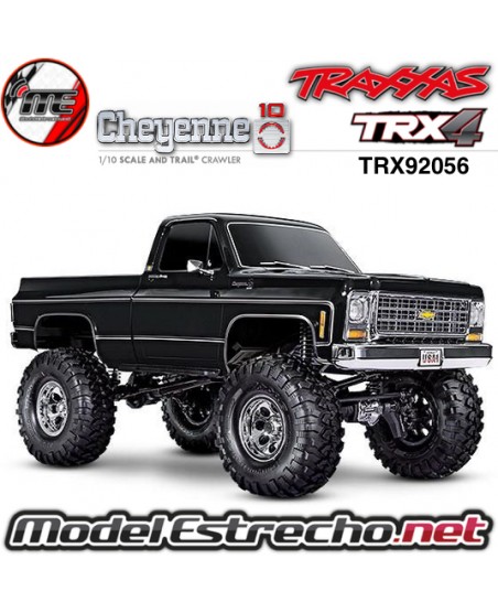 TRAXXAS TRX-4 CHEVROLET K10 CHEYENNE HIGH TRAIL EDITION - BLACK

Ref: TRX92056-4BLK