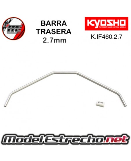 KYOSHO BARRA ESTABILIZADORA TRASERA MP9 - 2.7mm

Ref: K.IF460-2.7