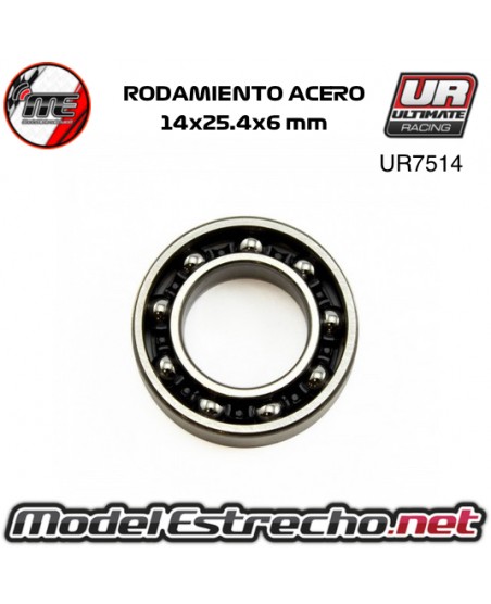 RODAMIENTO TRASERO MOTOR INTERNO ACERO 14x25,8x6 NOVA