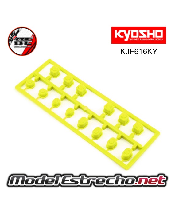 CASQUILLOS CONVERGENCIA INFERNO KYOSHO MP10 AMARILLO

Ref: IF616KY