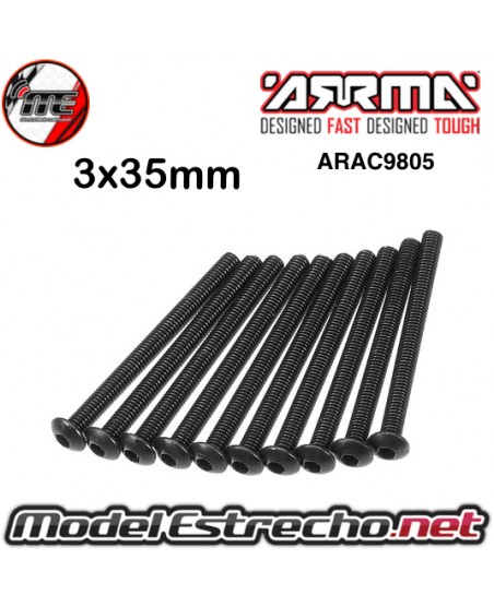 TORNILLOS 3x35mm ARRMA

Ref: ARAC9805
