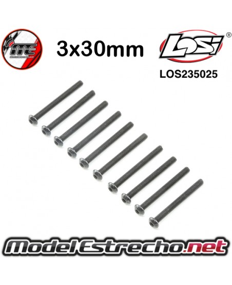 TORNILLO 3x30mm (10U.)