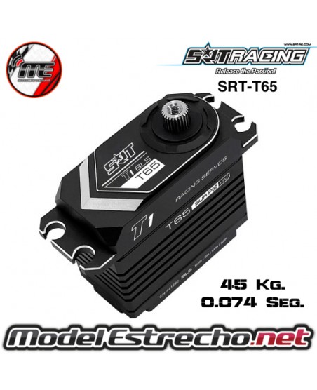 SERVO SRT T65 HV BRUSHLESS CAJA METALICA 45Kg. 0.074Seg.