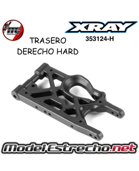 XRAY XB8 TRAPECIO TRASERO