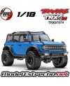 TRAXXAS TRX4M 1/18 CRAWLER FORD BRONCO 4WD AZUL TRX97074-1BLUE
