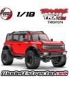TRAXXAS TRX4M 1/18 CRAWLER FORD BRONCO 4WD ROJO TRX97074-1RED