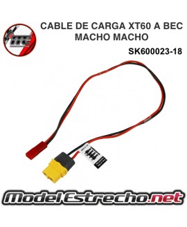 CABLE DE CARGA XT60 A BEC MACHO

Ref: SK600023-18