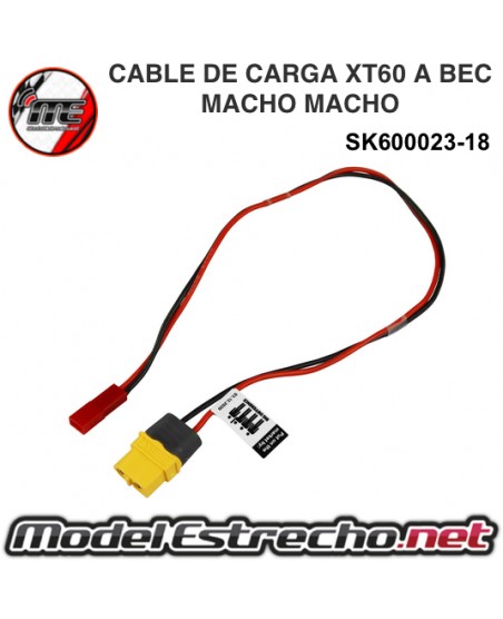 copy of CABLE DE CARGA XT60 A T-DEAN
