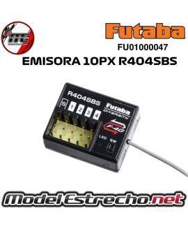 EMISORA FUTABA 10PX R404SBS 2.4Ghz

Ref: FU01000047