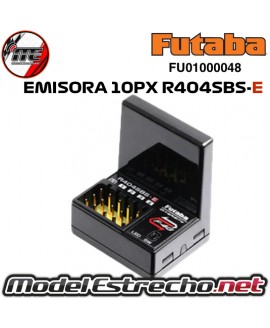 EMISORA FUTABA 10PX R404SBS-E 2.4Ghz

Ref: FU01000048