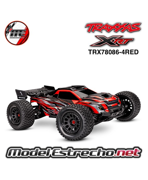 TRAXXAS XRT 4WD VXL-8S RACE TRUCK TQI TSM  TRX78086-4RED