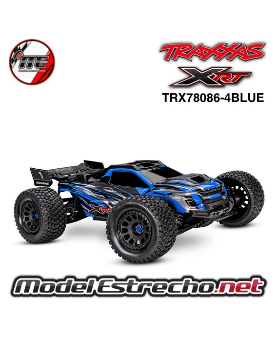 TRAXXAS XRT 4WD VXL-8S RACE TRUCK TQI TSM AZUL TRX78086-4BLUE