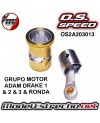 GRUPO MOTOR CAMISA, PISTON Y BIELA ADAM DRAKE 1 & 2 & 3 & RONDA