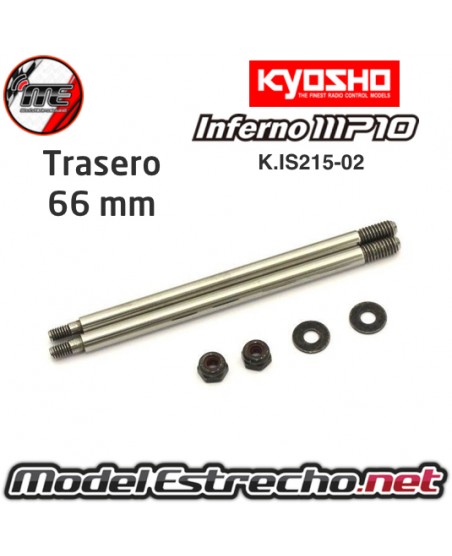 KYOSHO MUELLES TRASERO AZUL BIG BORE MP9