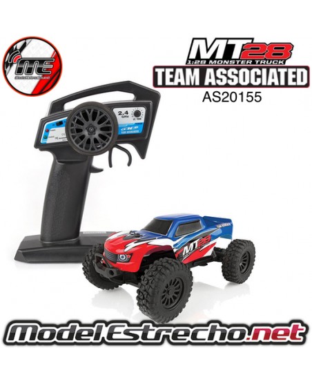 ASSOCIATED MT28 RTR MONSTER TRUCK 1/28  AS20155