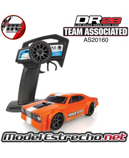 ASSOCIATED DR28 DRAG RACE CAR 1/28 AS20160
