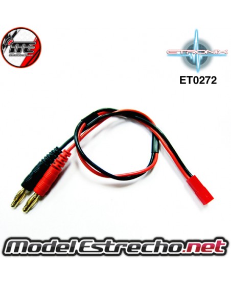CABLE DE CARGA BANANA 4mm A JST BEC MACHO

Ref: ET0272