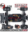 ARRMA KRATON V2 TRUGGY BRUSHLESS 4S 4WD 1/10 AZUL/NEGRO