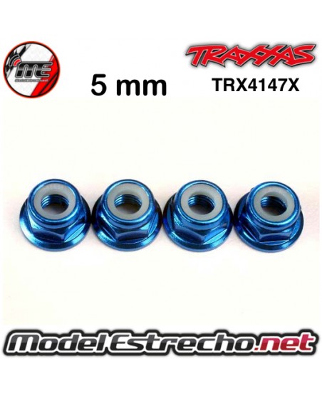 TUERCAS AUTOBLOCANTES CON FLANGED 5mm

Ref: TRX4147X
