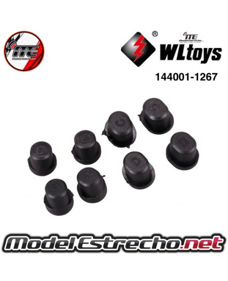 SET DE CASQUILLOS TRAPECIOS DEL/TRAS 144001/124018/124019