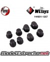 SET DE CASQUILLOS TRAPECIOS DEL/TRAS 144001/124018/124019