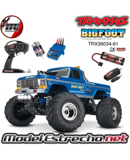 Truck Bigfoot 1/24 Eléctrico RC 2,4GHz RTR - Spirit