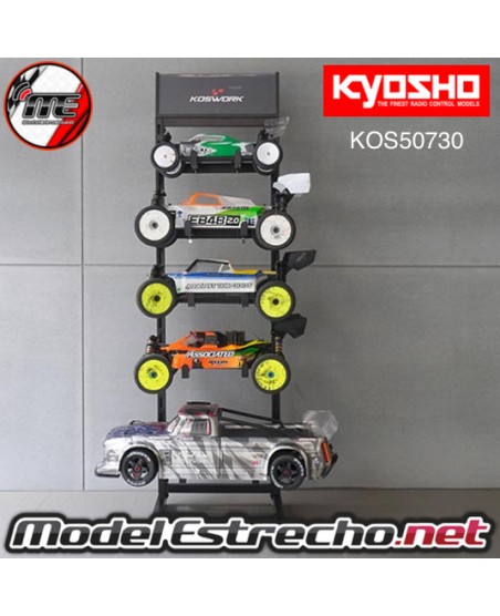 ESTANTERIA PARA COCHES RC 5 VALDAS - RC CAR RACK

Ref: KOS50730
