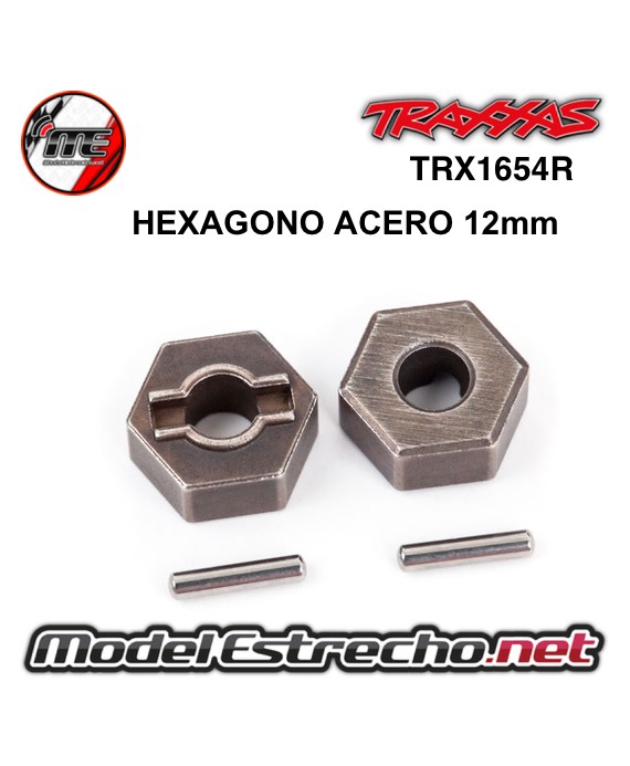 HEXAGONOS EN ACERO 12mm TRAXXAS 

Ref: TRX1654R