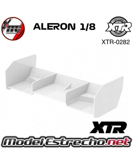 ALERON  1/8 BLANCO OFF ROAD

Ref: XTR-0282