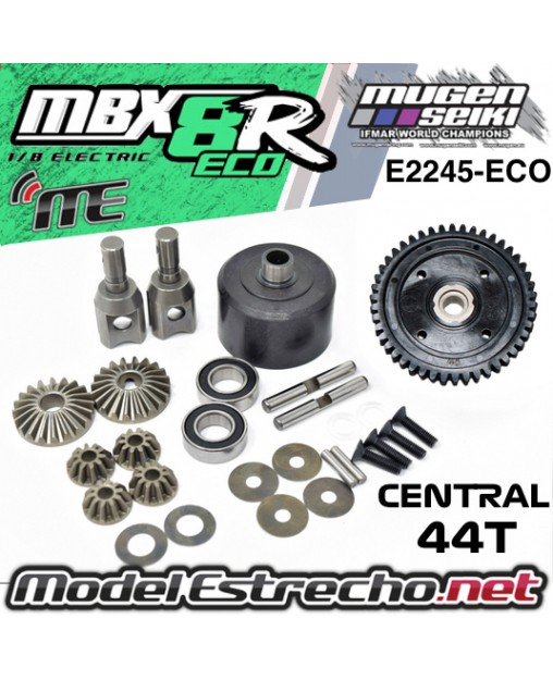 SET DIFERENCIAL CENTRAL COMPLETO MUGEN MBX8/8R 44T