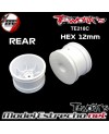 LLANTA TRASERA 12mm BLANCA T-WORKS