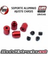 SOPORTE AJUSTE CHASIS ALUMINIO (4U.)

Ref: UR4546