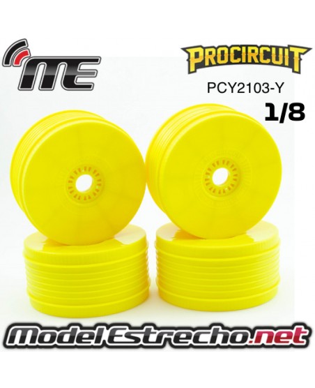LLANTA PROCIRCUIT VORTEX V2 AMARILLA (4U.)