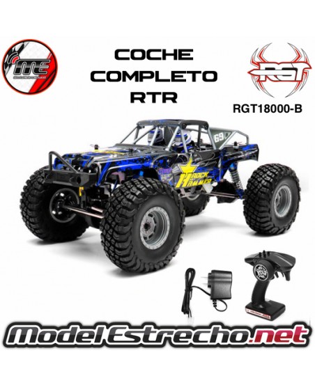 ROCK HAMMER 1/10 RGT18000-B WATERPROOF 4x4 AZUL RTR
