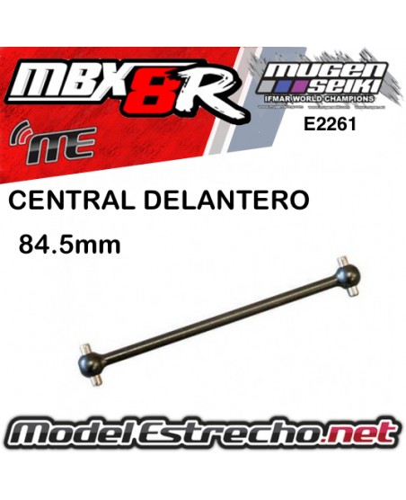 PALIER CENTRAL DELANTERO MUGEN MBX8/8R 84.5mm

Ref: E2261