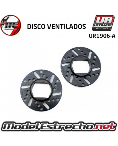 DISCO DE FRENO ACERO VENTILADO ULTIMATE (2U.)