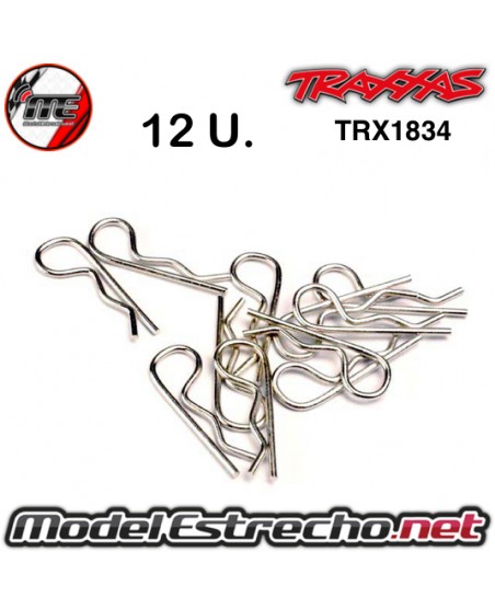 CLIPS CARROCERIA 1/10 TRAXXAS (12U.)

Ref: TRX1834