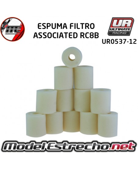 ESPUMAS FILTRO SIN ACEITAR INT/EXT ASSOCIATED RC8B ( 12U. )

Ref: UR0537-12