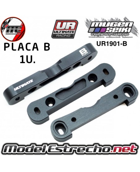 PLACA B TRAPECIO INFERIOR POSTERIOR DELANTERO MBX8/8R ULTIMATE

Ref: UR1901-B
