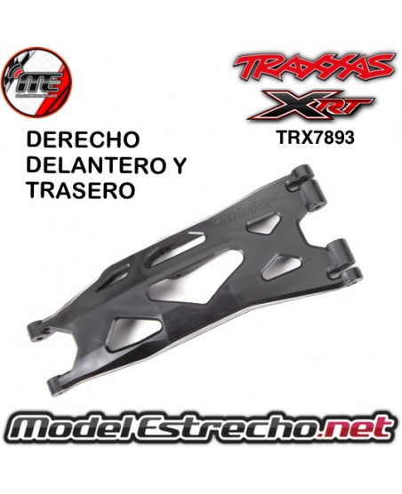 TRAPECIO DERECHO DELANTERO Y TRASERO TRAXXAS XRT

Ref: TRX7893