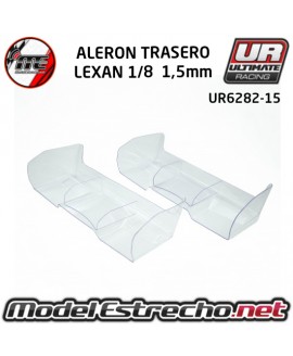 ALERON TRASERO LEXAN 1/8 1.5 mm ( 2U.)

Ref: UR6282-115