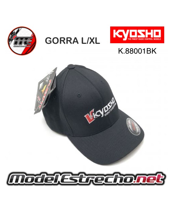 GORRA FLEXFIT KYOSHO L/XL NEGRA

Ref: K.88001BK