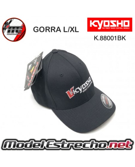 GORRA FLEXFIT KYOSHO L/XL NEGRA