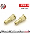 TRAVESAÑOS 0 Deg. PORTA MANGUETA DELANTERO KYOSHO INFERNO MP10 BRONCE