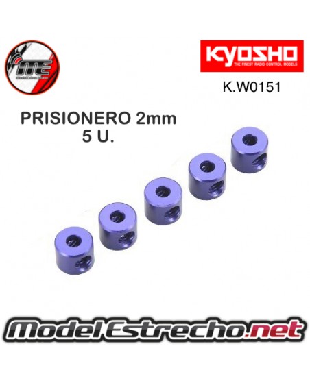 PRISIONERO 2mm (5U.) KYOSHO