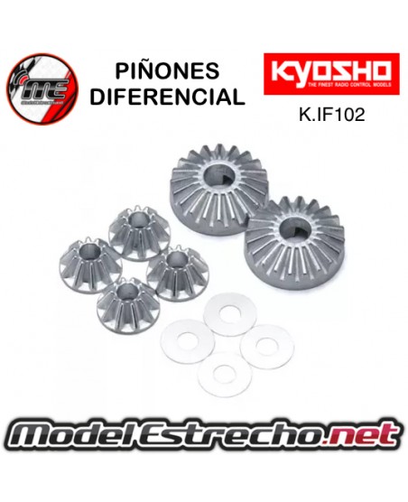 PIÑONES DE DIFERENCIAL KYOSHO INFERNO MP7.5 NEO