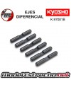 EJES DE SATELITES KYOSHO INFERNO MP7.5 NEO