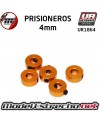 PRISIONERO 4mm DORADO (5U.)
