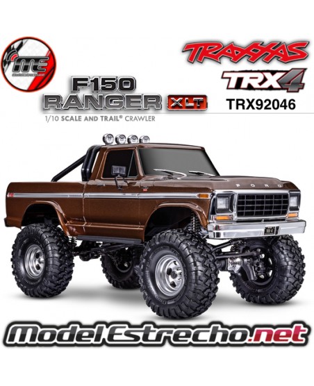 TRAXXAS TRX-4 FORD F-150 TRUCK 1979 HIGH TRAIL EDITION MARRÓN

Ref:TRX92046-4BRWN