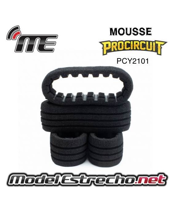 MOUSSE PROCIRCUIT CLOSED CELL V2 NEGRO (4U.) 

Ref: PCY2101